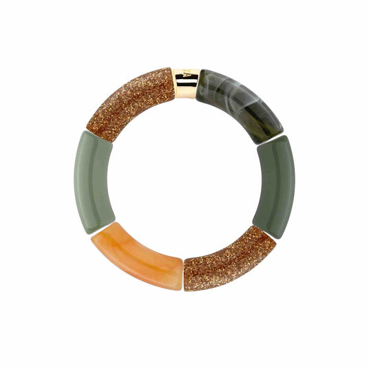 Bracelet Parabaya Verde ouro 3