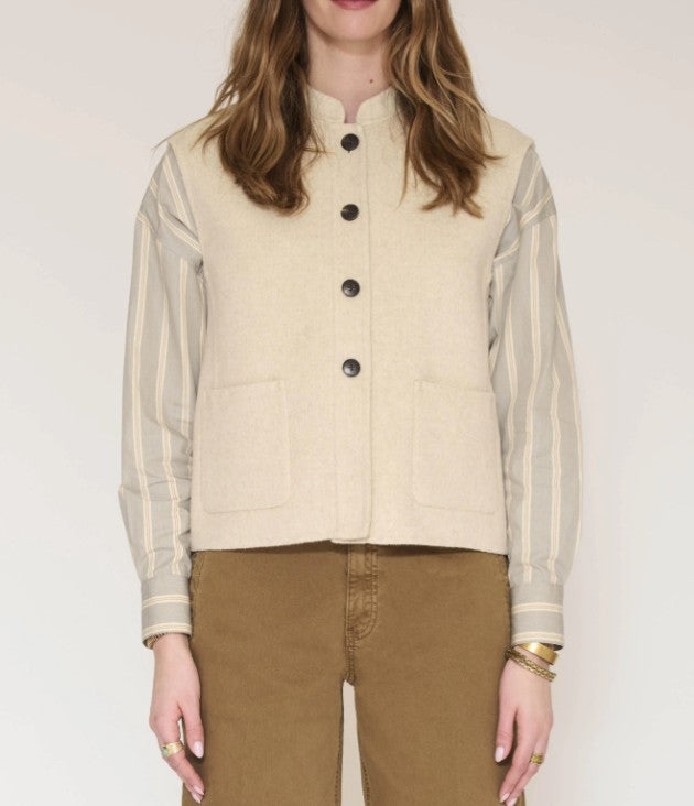 Vibou greige jacket