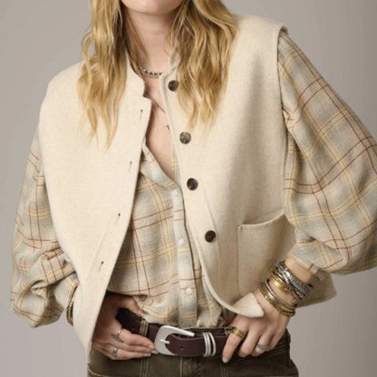 Vibou greige jacket