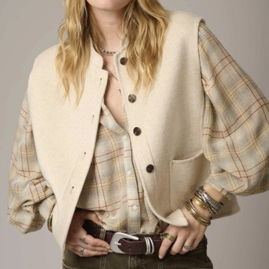 Veste Vibou greige