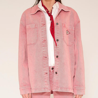Veste chemise Willy Pacific Drill - blush