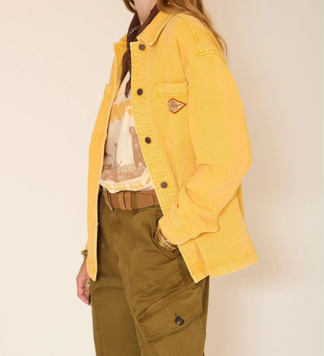 Veste chemise Willy Pacific Drill - curry