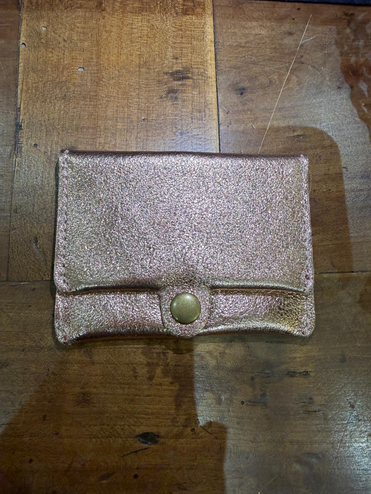Leather card holder - 7 colors