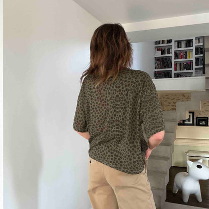 T-shirt Ambre léo kaki - Hod Paris