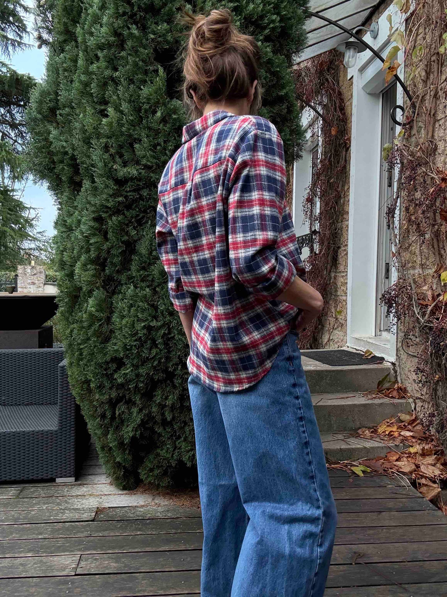 Chemise à carreaux Arlette