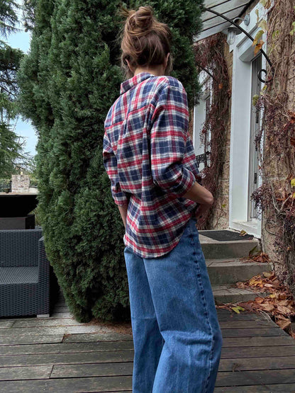 Chemise à carreaux Arlette