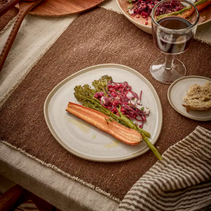 Assiette à dessert grise - Pomax