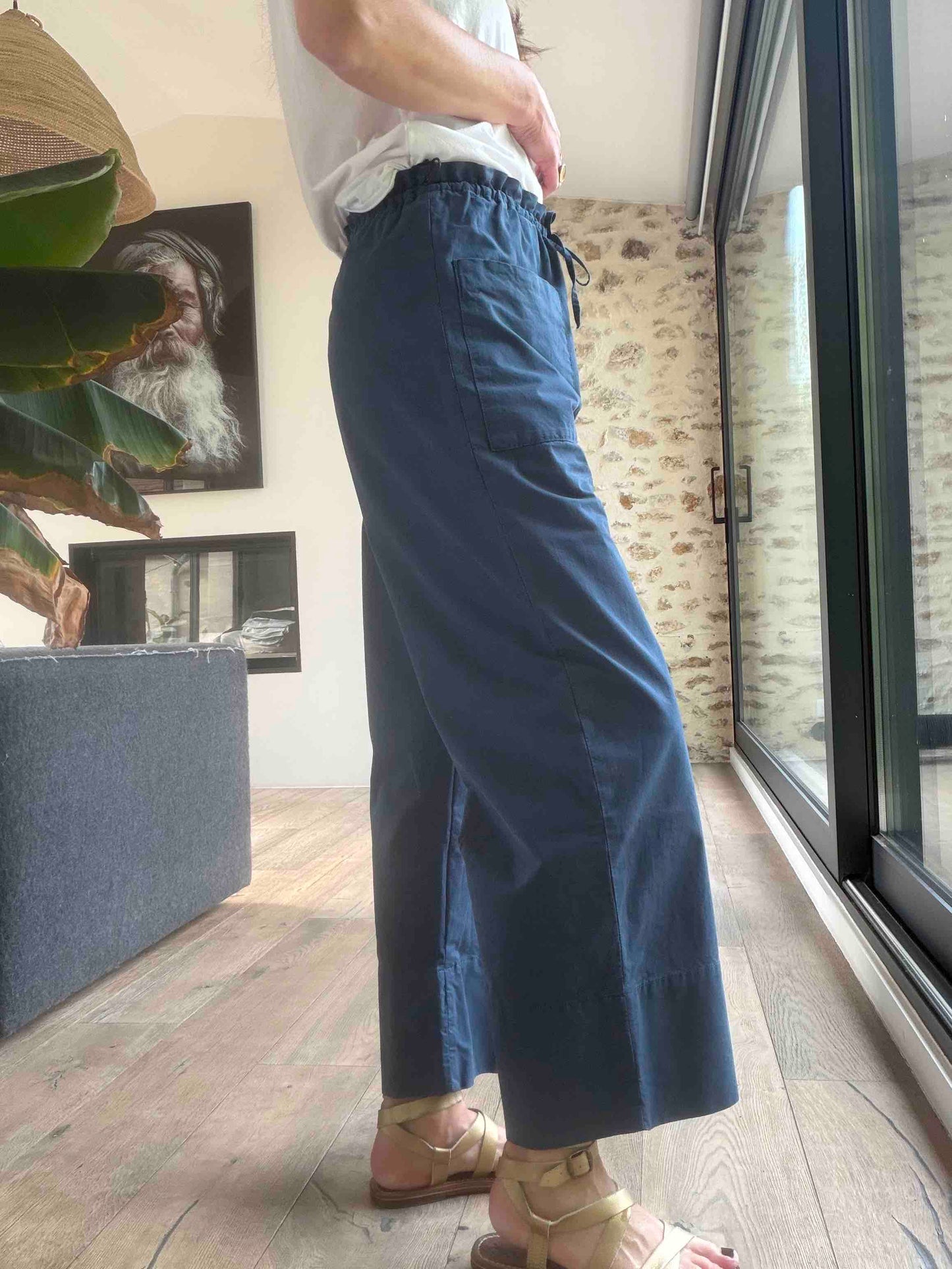 Babakar navy trousers - Hod Paris