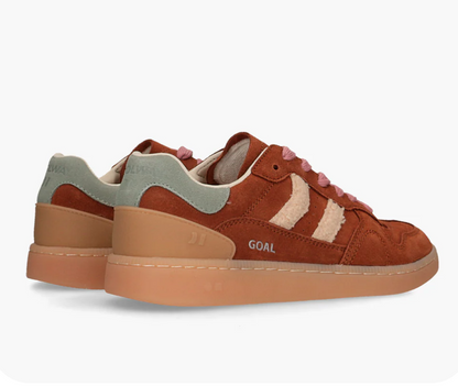 Chestnut fleece goal sneakers - Coolway