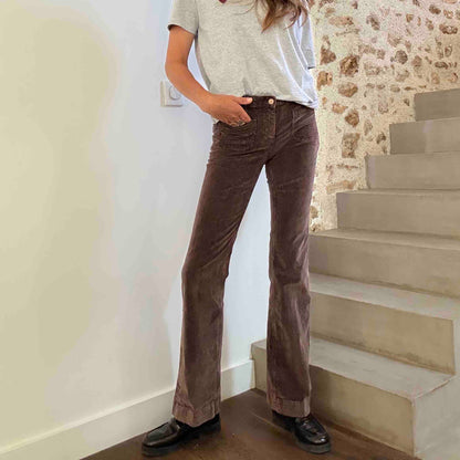 Velours Bastille choco - Jane Blue