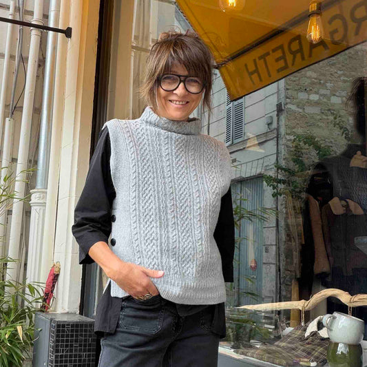 Pull sans manches Bester - Maison Anje