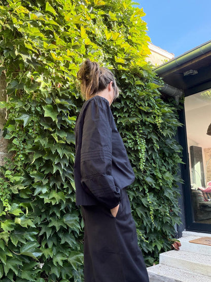 Blouse Clover - black