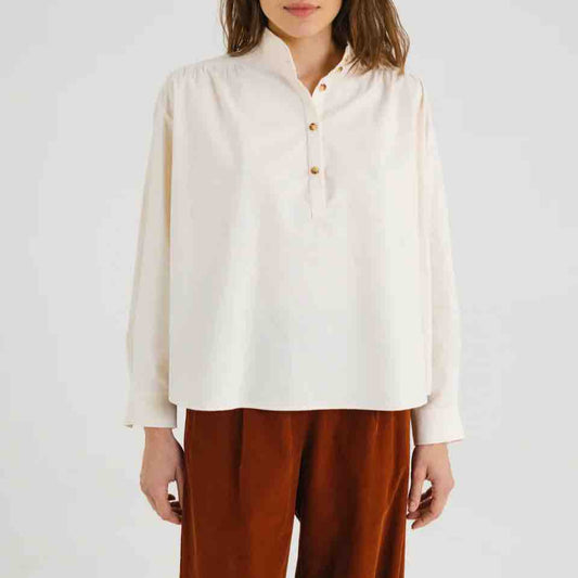 Emma Crema Shirt - Sacred Heart