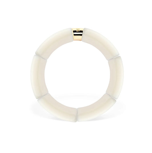 Bracelet Parabaya Pipoca crème mono 2