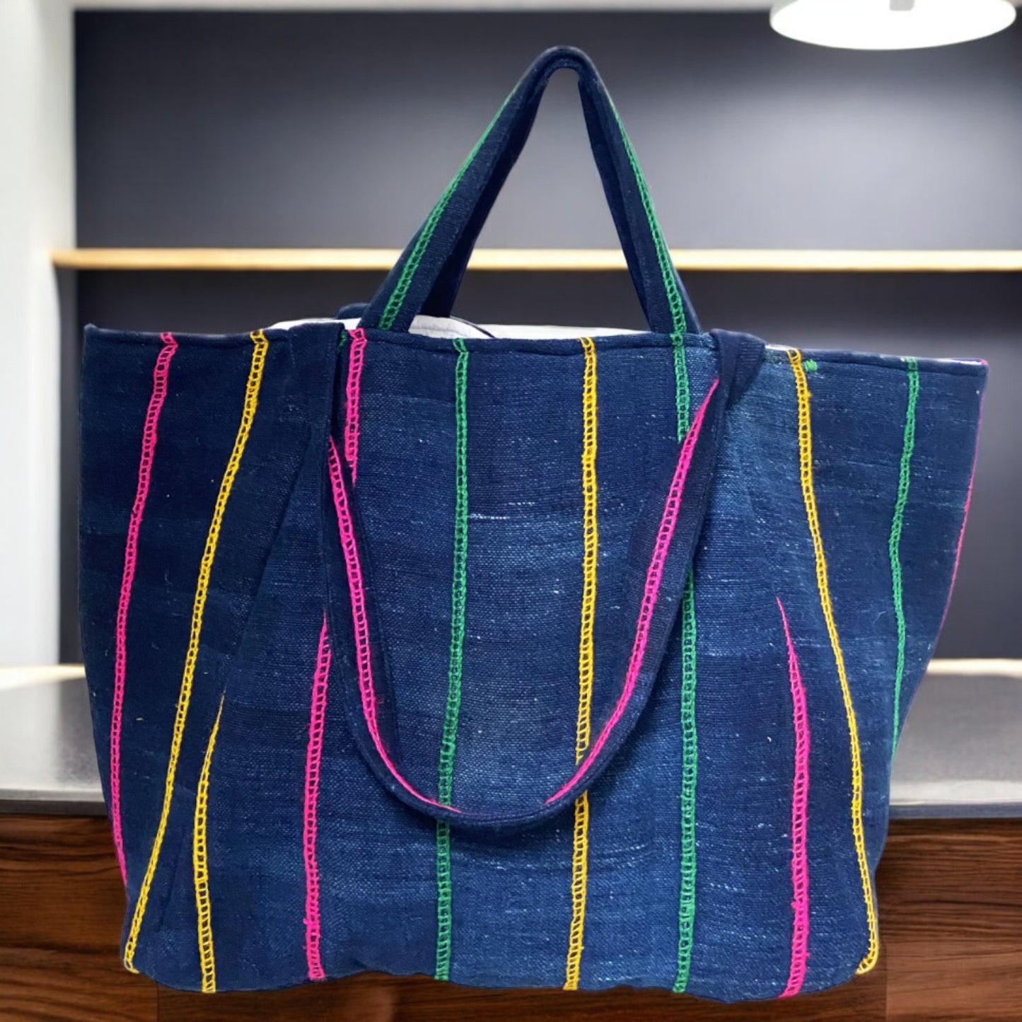 Sunny stripes tote bag - Thank You Margareth selection