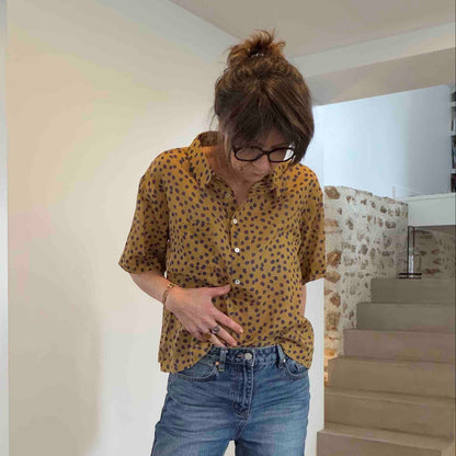 Chemise Caroline Polka Honey - Hod Paris