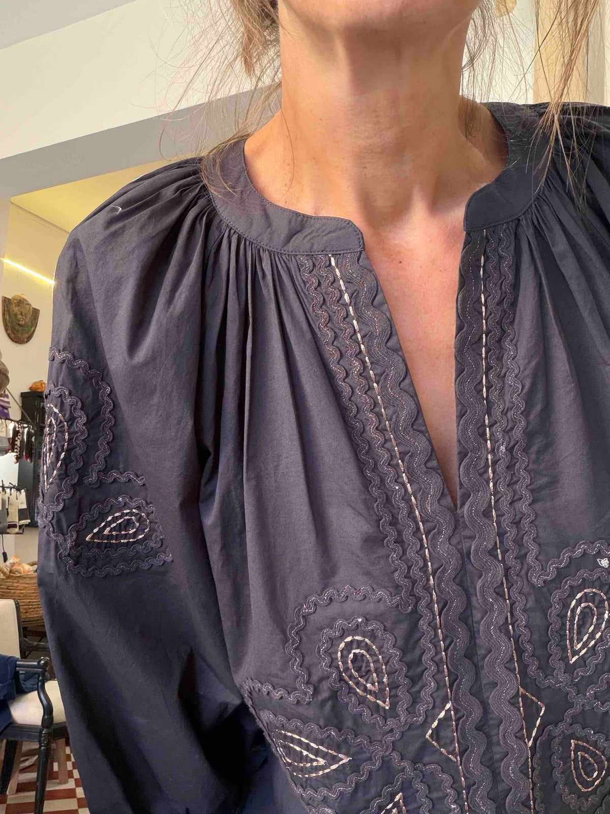 Blouse brodée Céleste - The Good Family