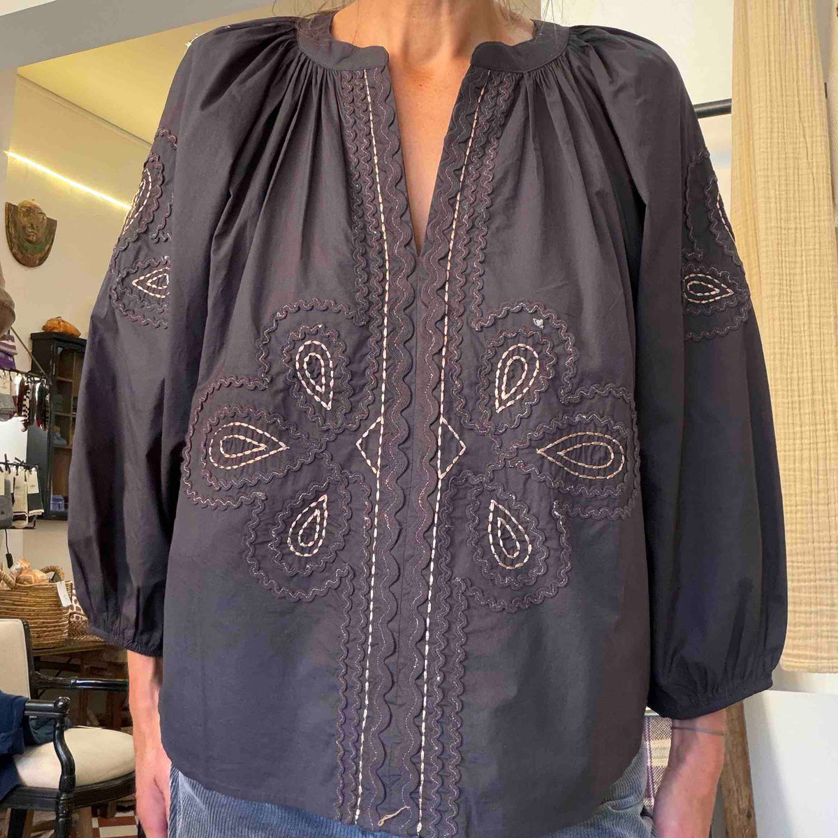 Blouse brodée Céleste - The Good Family