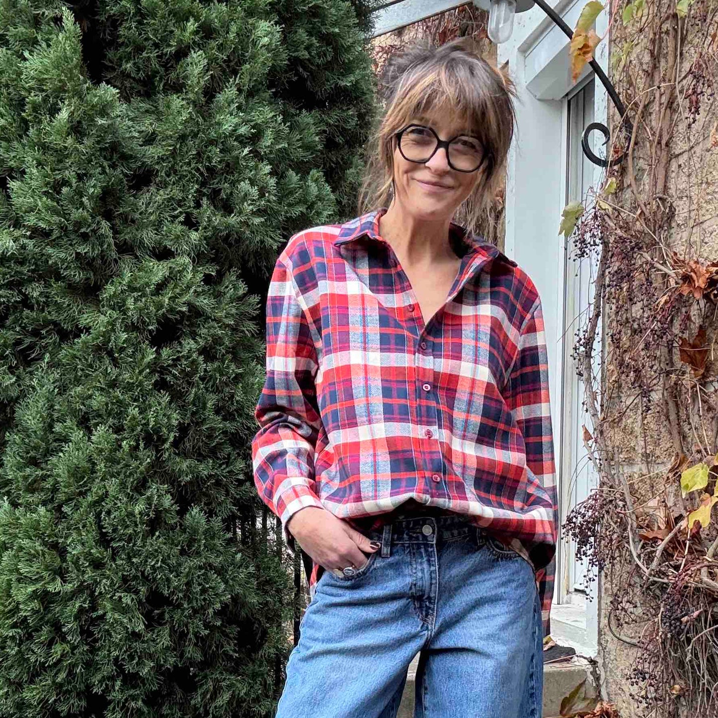 Chemise à carreaux Charlotte