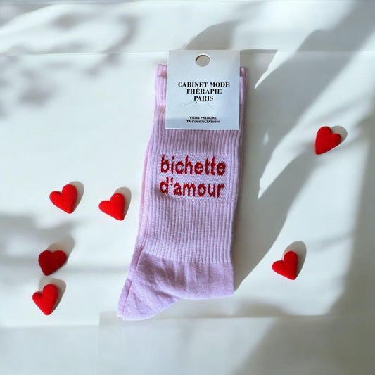 Pink Bichette Socks - Fashion Therapy Cabinet