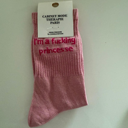 Chaussettes I'm a fucking princess