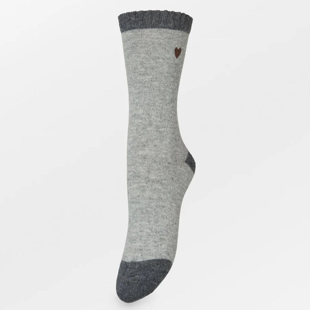 Socks hearty wola grey