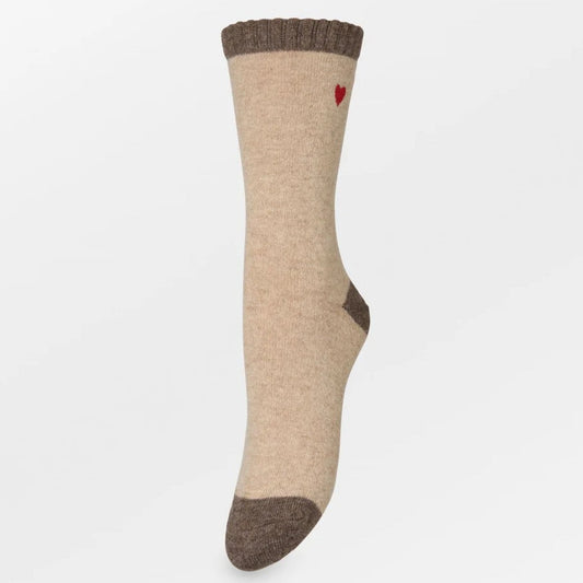 Chaussettes hearty wola pine bark