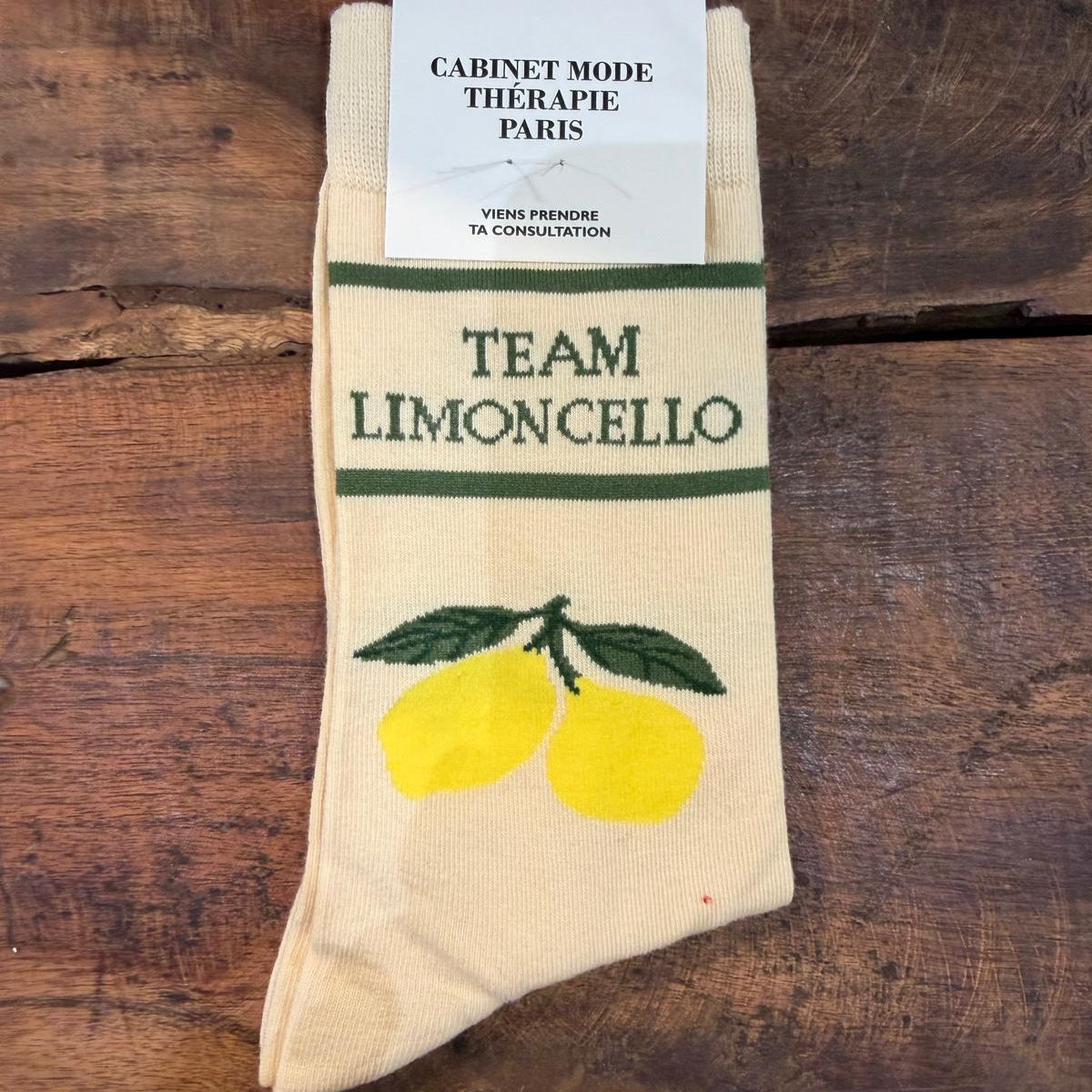 Chaussettes team limoncello