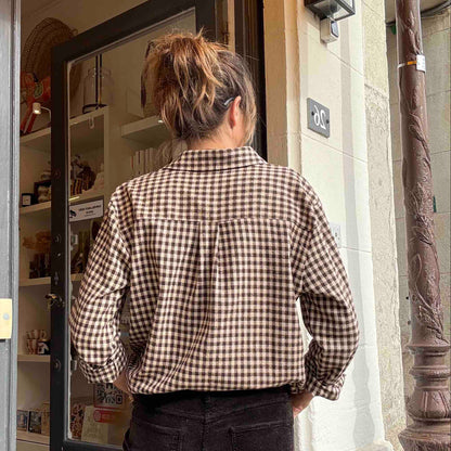 Chemise à petits carreaux Joséphine