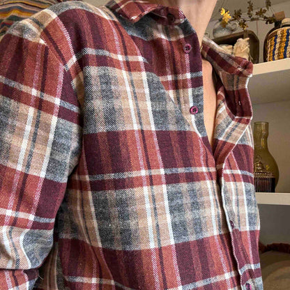 Chemise à grands carreaux Linda