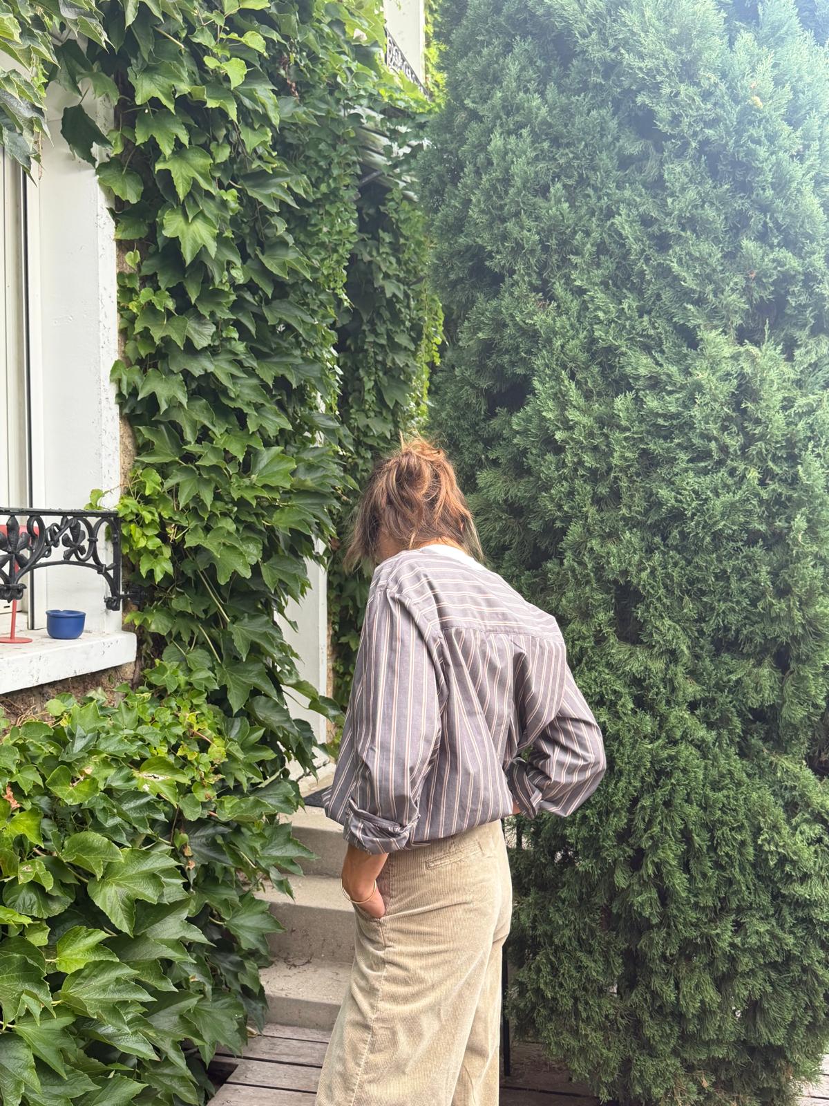 Stacy cinnamon shirt - Hod Paris