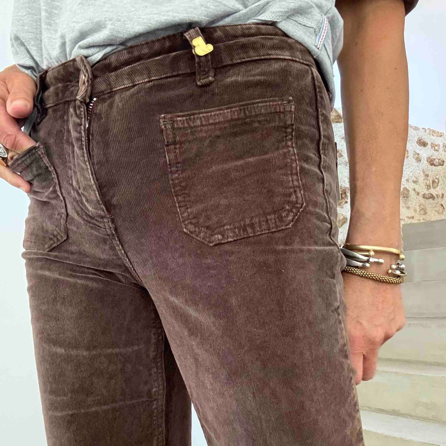 Velours Bastille choco - Jane Blue