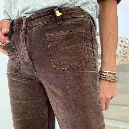Velours Bastille choco - Jane Blue