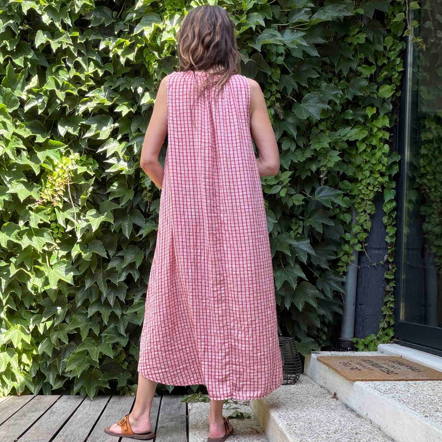 Robe Colette - 3 couleurs : olive, cherry, camel