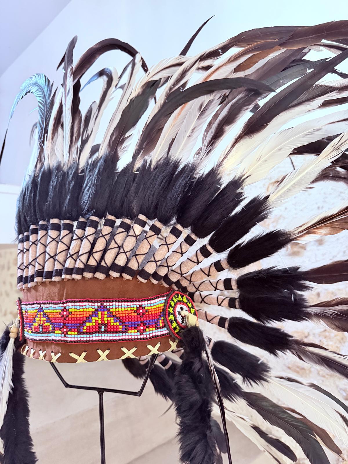 Coiffe d'indien - 3 coloris