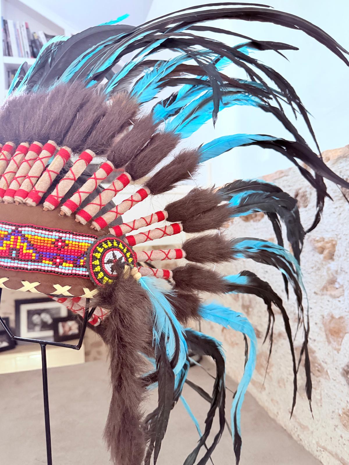 Coiffe d'indien - 3 coloris