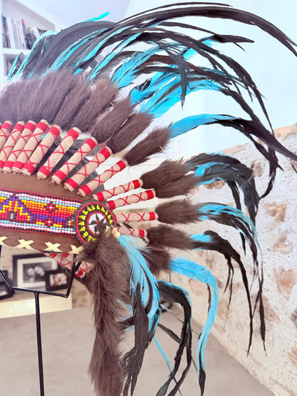 Coiffe d'indien - 3 coloris