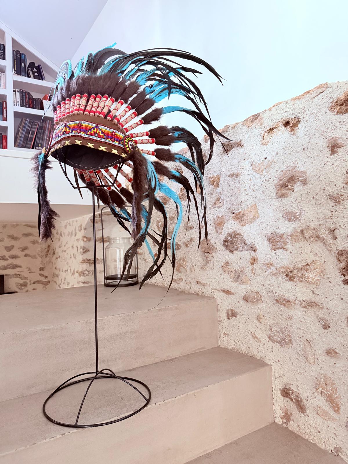 Coiffe d'indien - 3 coloris