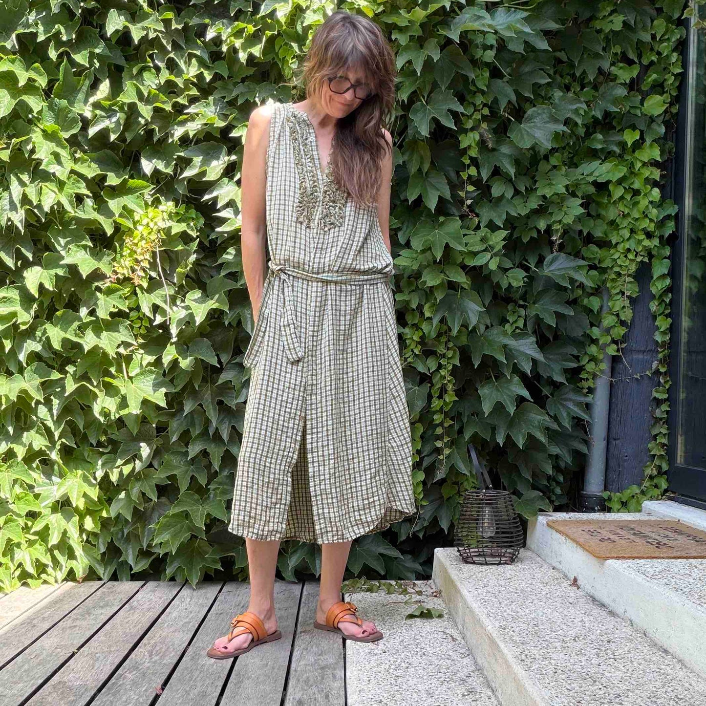 Robe Colette - 3 couleurs : olive, cherry, camel