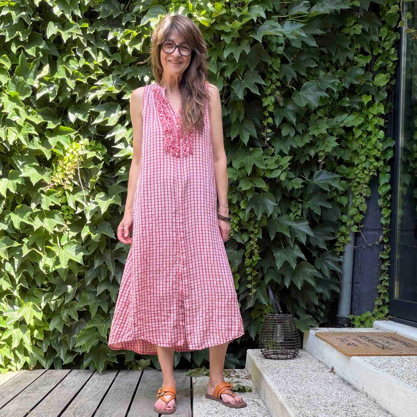 Robe Colette - 3 couleurs : olive, cherry, camel