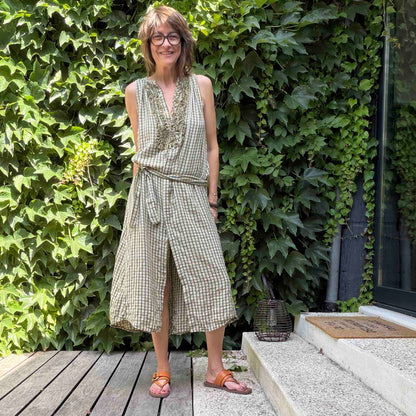Robe Colette - 3 couleurs : olive, cherry, camel