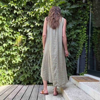 Robe Colette - 3 couleurs : olive, cherry, camel
