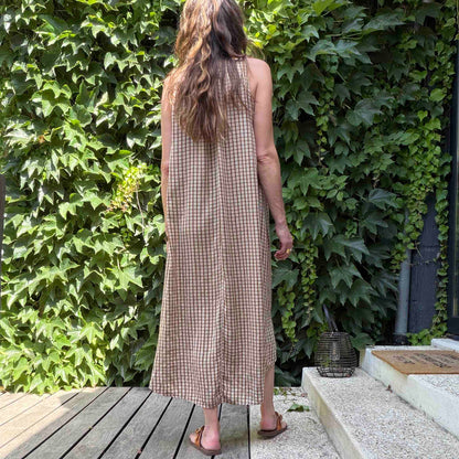 Robe Colette - 3 couleurs : olive, cherry, camel