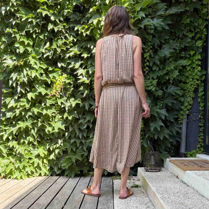 Robe Colette - 3 couleurs : olive, cherry, camel