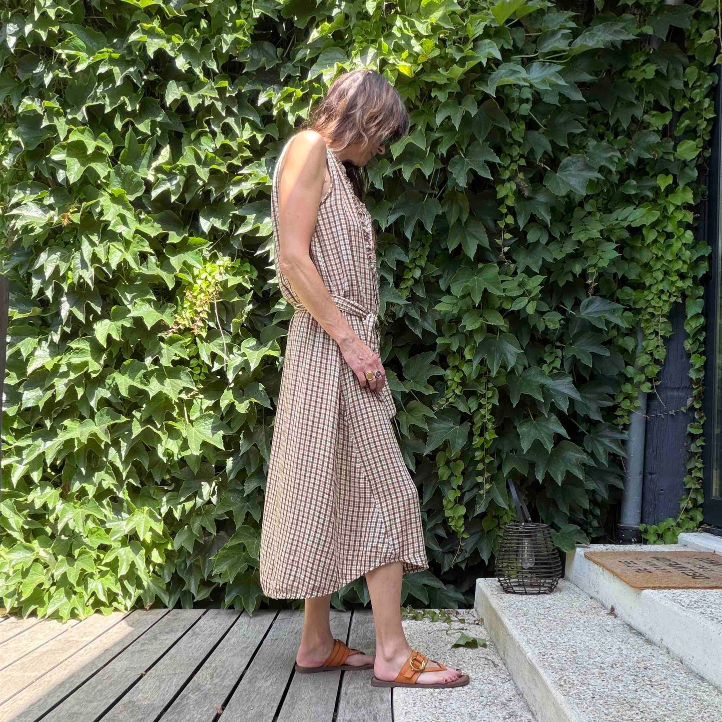 Robe Colette - 3 couleurs : olive, cherry, camel