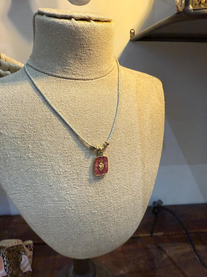 Collier Irma violet