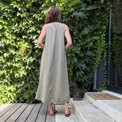 Robe Colette - 3 couleurs : olive, cherry, camel