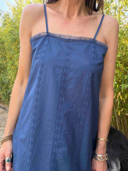 Constance dress navy star - Hod Paris