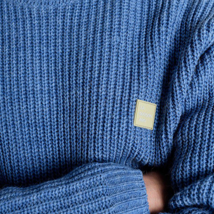 Pull Crashway fjord chiné American Vintage