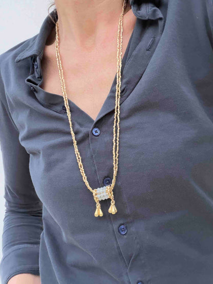 Collier Dana labradorite - Kharmari